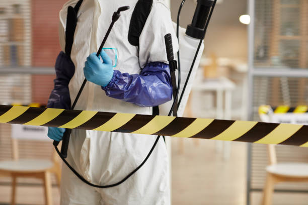 Professional Biohazard technician working in Kittredge, CO